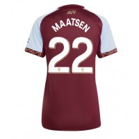 Aston Villa Ian Maatsen #22 Domáci Ženy futbalový dres 2025-26 Krátky Rukáv